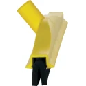 Vikan Yellow Industrial Cleaning Squeegee with Double-Bladed Cell Rubber Blade, 110 mm Height x 90 mm Width x 400 mm 77526
