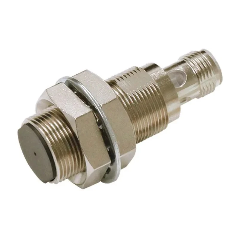 Omron Threaded Barrel Inductive Proximity Sensor M18 x 1, 30 V DC, NPN Output, 500 Hz Switching Frequency, 16 E2E-X12C118-M1