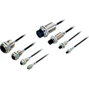 Omron Threaded Barrel Inductive Proximity Sensor M18 x 1, 30 V DC, NPN Output, 500 Hz Switching Frequency, 16 E2E-X12C118-M1