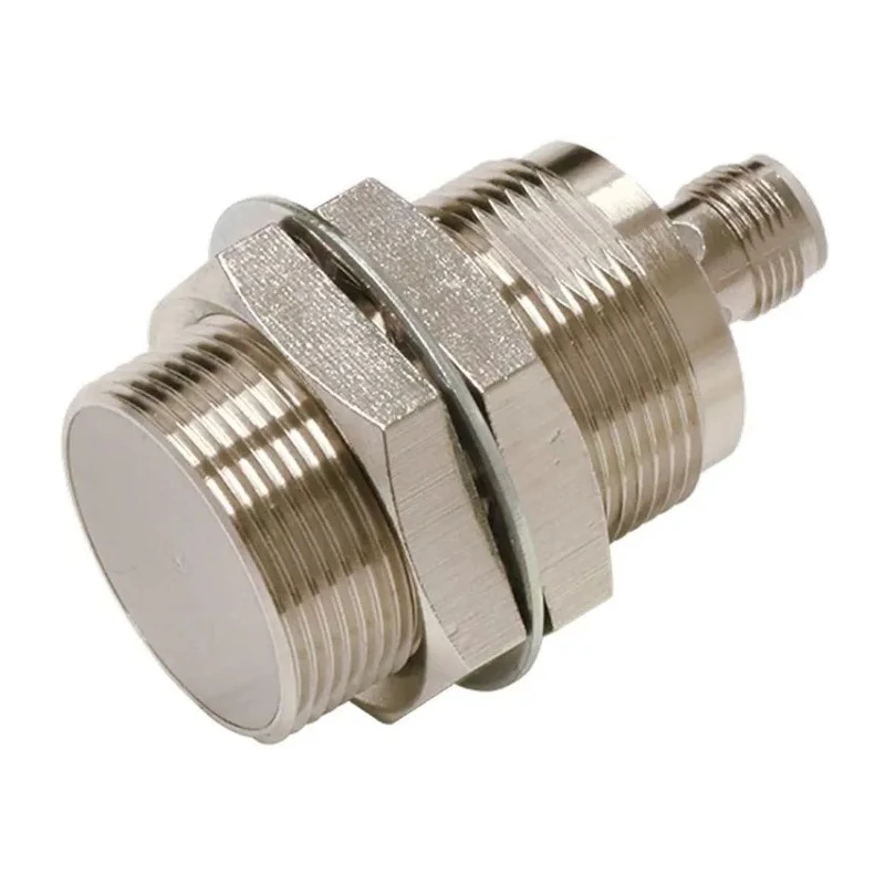 Omron Threaded Barrel Inductive Proximity Sensor M30, PNP Output, 30 V DC, 15 mm Detection Range, Brass E2E-X15B1T30-M1