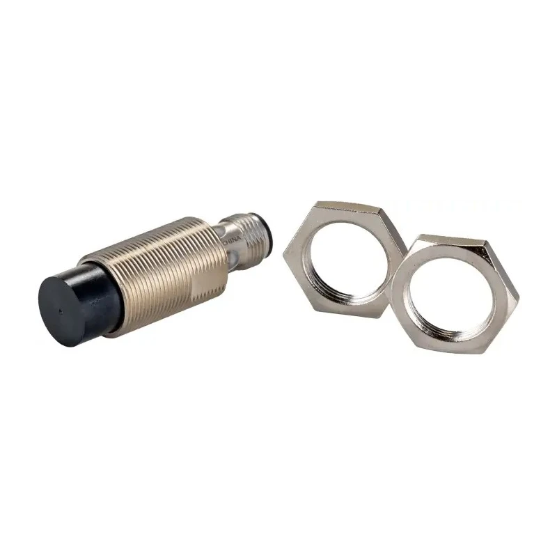 Omron Threaded Barrel Inductive Proximity Sensor M18 PNP Output 30 V DC 16mA 50mm Detection E2E-X16MB1T18-M1