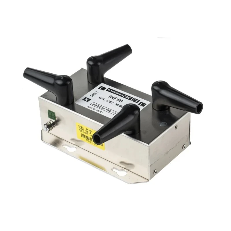 Roxburgh EMC Flange RFI Filter Single Phase 50A 250V AC/DC 60Hz IHF50
