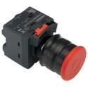 Omron Pull to Reset Emergency Stop Push Button 22 mm Cutout, 2 NC/2 NO Contacts, IP69K A22NE-MP-PD22-N-69K