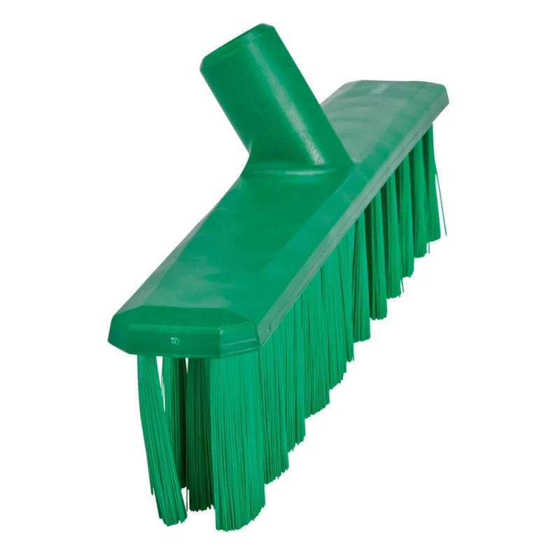 Vikan Ultra Safe Technology Broom Green With Polyethylene Terephthalate Bristles 50mm Width, 54mm Bristle Length, 31732