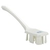 Vikan Hard Bristle White Industrial Hand Scrubbing Brush, Polyethylene Terephthalate Bristle, 37 mm Bristle Length 41965