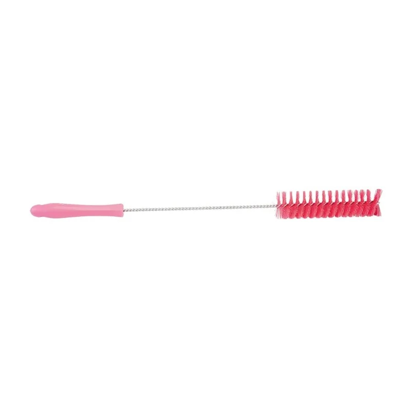 Vikan Pink Bottle Brush 17 mm Bristle Length x 510 mm Overall Length x 40 mm Brush Diameter 53781