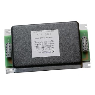 Roxburgh EMC RFI Filter 8A 480V AC 60Hz Flange Mount Stud Termination Single Phase IHF408