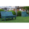 Outdoor Bench Made From Plastic Waste