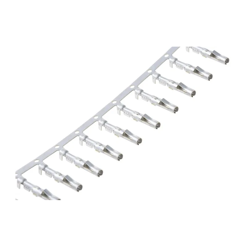 TE Connectivity Commercial MATE-N-LOK Series Female Crimp Terminal 24 AWG Min Crimp 18 AWG Max 61314-1