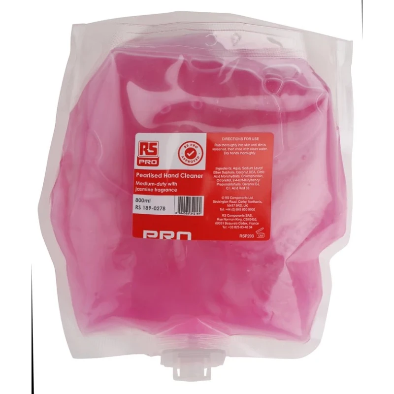 RS PRO Professional Pearlised Hand Cleaner 800 ml Cartridge 189-0278