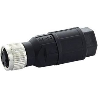 Murrelektronik Limited Circular Connector M8 Socket Female Cable Mount 4 Contacts 30V 4A IDC Termination 7000-08385-0000000