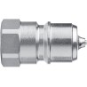 CEJN Steel Hydraulic Quick Connect Coupling Male G 3/8 in, 350 bar C105256234