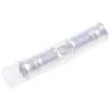 TE Connectivity PIDG Butt Splice Connector Natural Insulated, Tin 24 AWG 323975