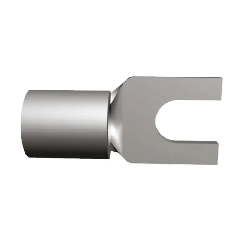 TE Connectivity Solistrand Uninsulated Crimp Spade Connector, 12 AWG to 10 AWG, M3.5 Stud Size 322451