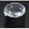 Ledil Tina Series 1-Way LED Lens 12 to 18° Spot Beam, Round, Polycarbonate, Diameter 16.1mm, Height 9.52mm FA11205_TINA-D