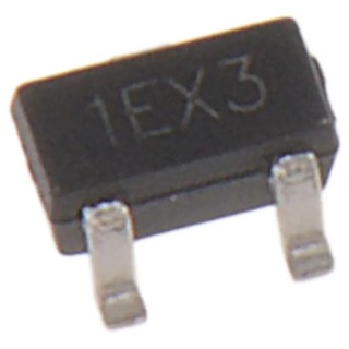 DiodesZetex NPN Small Signal Transistor 100mA 45V 3-Pin SOT-523 BC847AT-7-F