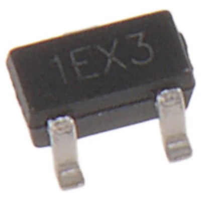 DiodesZetex NPN Small Signal Transistor 100mA 45V 3-Pin SOT-523 BC847AT-7-F