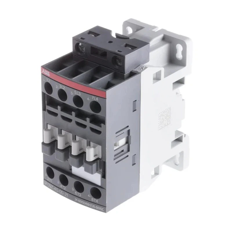 ABB Contactor 4-Pole 7 A 4 kW 24V AC/DC Coil 60V Control Voltage 4 NO Terminals AF09Z 1SBL136201R2100 AF09Z-40-00-21