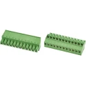 TE Connectivity Pluggable Terminal Block 13-Contact 3.81 mm Pitch 1 Row 300V 11A Nylon Housing 1-1986375-3