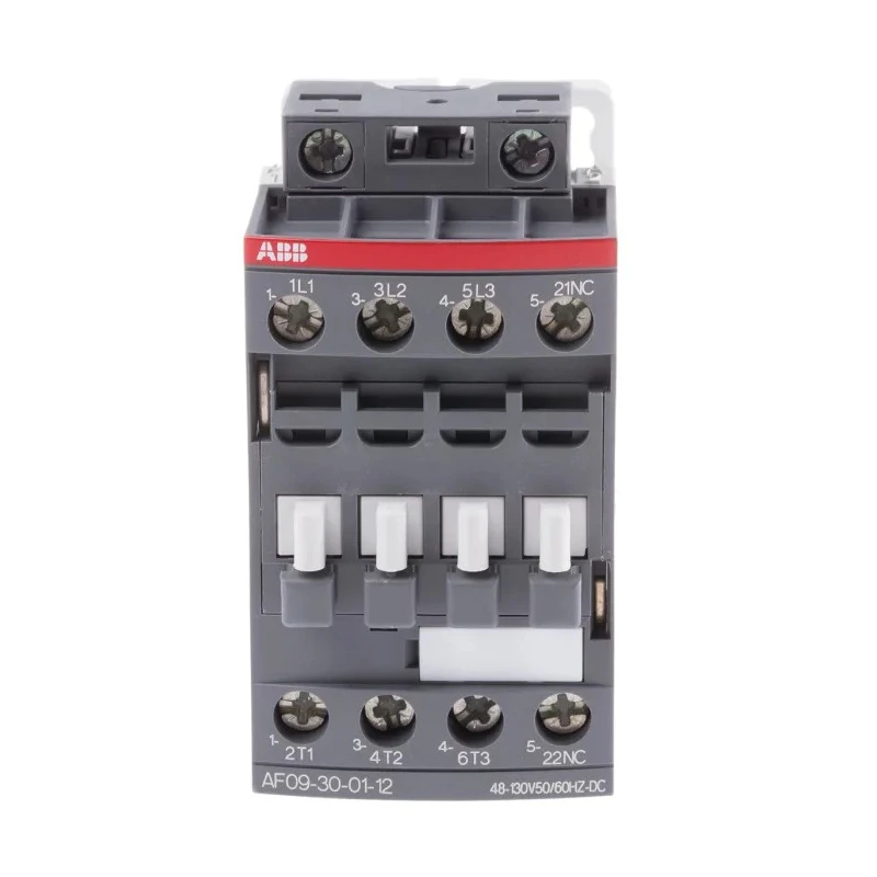 ABB 3-Pole Contactor with 110V DC Coil, 7A Contact Current, 4 kW Power Rating AF09
