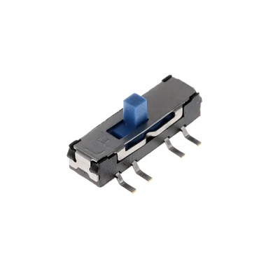 KNITTER-SWITCH PCB Slide Switch DPST Latching 15V DC 300mA Silver Plated Copper MMS228T