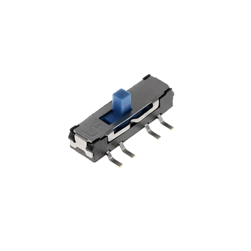 KNITTER-SWITCH PCB Slide Switch DPST Latching 15V DC 300mA Silver Plated Copper MMS228T