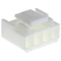 TE Connectivity Economy Power Male Connector Housing 3.96 mm Pitch 4 Way 1 Row Straight 1-1123722-4