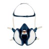 3M Half Mask Respirator Thermoplastic Elastomer 4000+ Series Size One Size 4255+