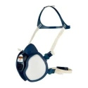 3M Half Mask Respirator Thermoplastic Elastomer 4000+ Series Size One Size 4255+