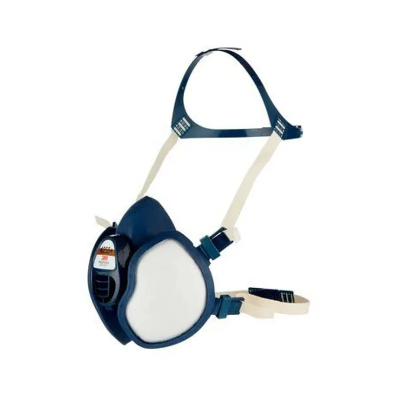3M Half Mask Respirator Thermoplastic Elastomer 4000+ Series Size One Size 4255+