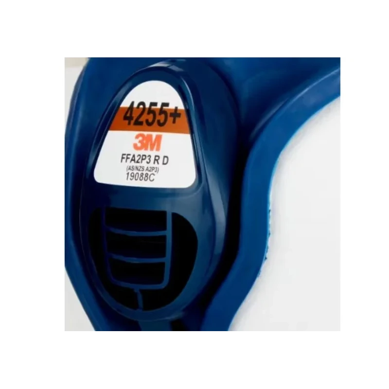 3M Half Mask Respirator Thermoplastic Elastomer 4000+ Series Size One Size 4255+