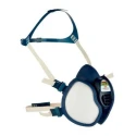 3M Half Mask Respirator Thermoplastic Elastomer 4000+ Series Size One Size 4255+