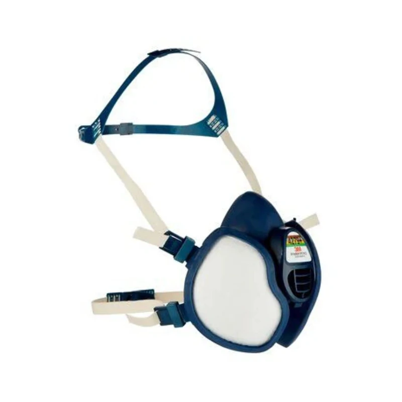 3M Half Mask Respirator Thermoplastic Elastomer 4000+ Series Size One Size 4255+