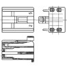 TE Connectivity Dual Line Interlock Male Connector Housing 3 mm Pitch 16 Way 2 Row Straight 172021-2