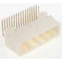 TE Connectivity TH 025 Automotive Connector Female Natural Through Hole 32 Way Solder Termination 1318745-2