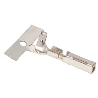 TE Connectivity MULTILOCK 040 Series Female Crimp Terminal, Tin Plated Phosphor Bronze, 5A, 22-20 AWG, 14.2mm Length 173681-1