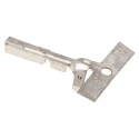 TE Connectivity MULTILOCK 040 Series Female Crimp Terminal, Tin Plated Phosphor Bronze, 5A, 22-20 AWG, 14.2mm Length 173681-1