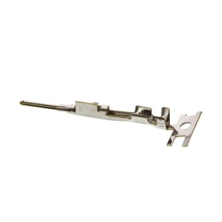 TE Connectivity MULTILOCK 025 Series Male Crimp Terminal, 20 AWG Min Crimp, 24 AWG Max, 4A, Tin Plated, Copper 1376109-1