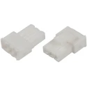 TE Connectivity Power Double Lock Female Connector Housing 3.96 mm Pitch 2 Way 1 Row Straight 177906-1