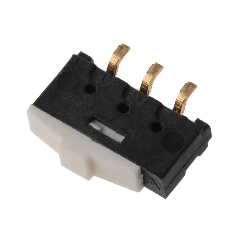 KNITTER-SWITCH PCB Slide Switch SPST Latching 12V DC 500mA Phosphor Bronze Gold Plated MMS1010D-R