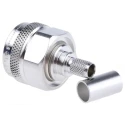 Telegartner N Series Coaxial Connector Cable Male N Connector, 50 Ω, Straight Body Crimp J01020A0119