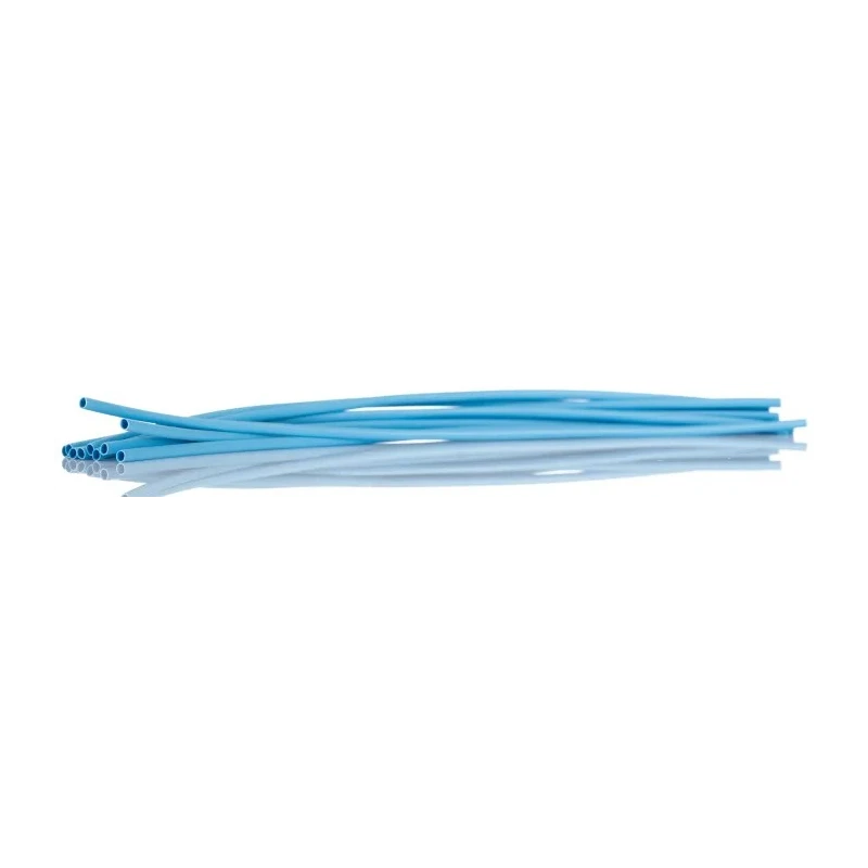 HellermannTyton Heat Shrink Tubing Blue 1.5 mm Sleeve Diameter x 200mm Length 3:1 Shrink 308-30161 HIS-3-BAG-1.5/0.5-PO-X-BU