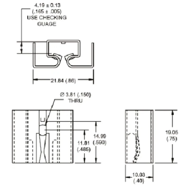 AAVID THERMALLOY Heatsink for Discrete Semiconductor Packages, Slide-On Fastening, 21.2°C/W Thermal 574502B00000G