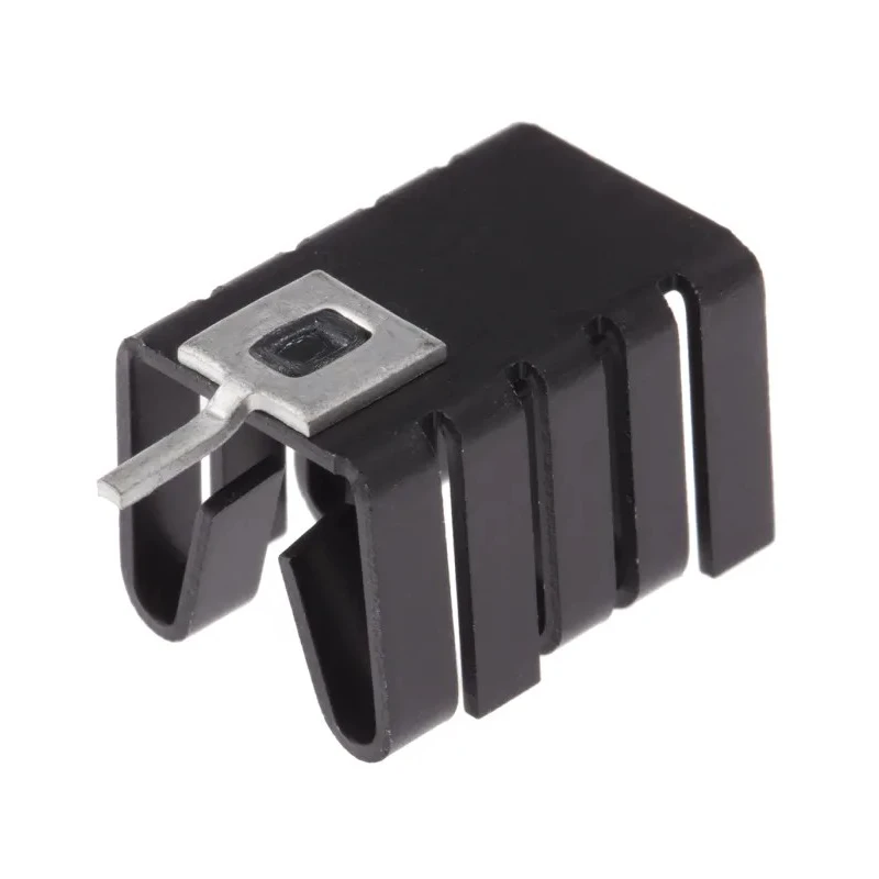 AAVID THERMALLOY Heatsink for TO-262 and TO-220 Packages, Black Anodised Aluminium, 27.3°C/W Thermal 576802B04000G