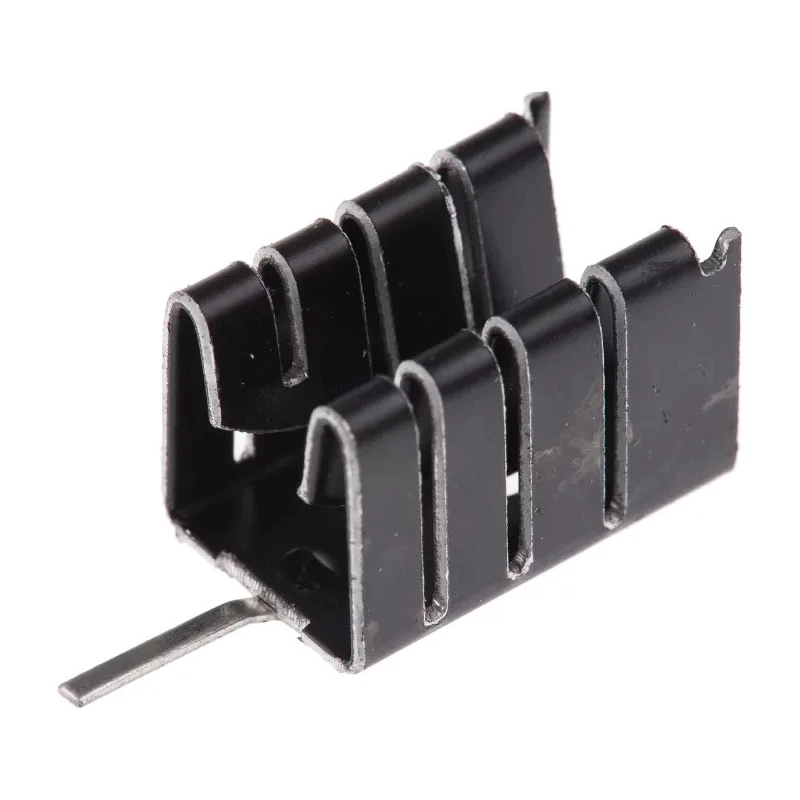 AAVID THERMALLOY Heatsink Black Anodised 20.3°C/W Thermal Resistance 13mm x 12.7mm x 19.5mm PF435G