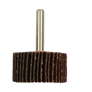 RS PRO Aluminium Oxide Flap Wheel 40 mm Diameter 20 mm Face Width P120 Grit 120 G Grade 12500rpm Maximum Safe Speed 189-5746