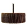 RS PRO Aluminium Oxide Abrasive Flap Wheel 80 mm Diameter, 30 mm Face Width, P120 Grit, 6 mm Shank, 6200 rpm 189-5755