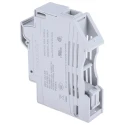 Mersen 32A Rail Mount Fuse Holder for 10 x 38 mm, 1P-Pole, Thermoplastic Case, 1 kV AC/DC, 690V AC G1062721 / CUS101
