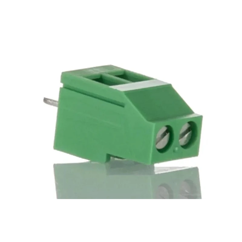 Phoenix Contact MKDS 3/2-5.08 Series Straight PCB Terminal Block, 2 Contacts, 5.08 mm Pitch, 24A, 400V, 1 Row 1711725