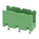 Phoenix Contact Pluggable Terminal Block 3-Contact 7.62 mm Pitch 1 Row 400V 12A Polyamide Housing 1766576